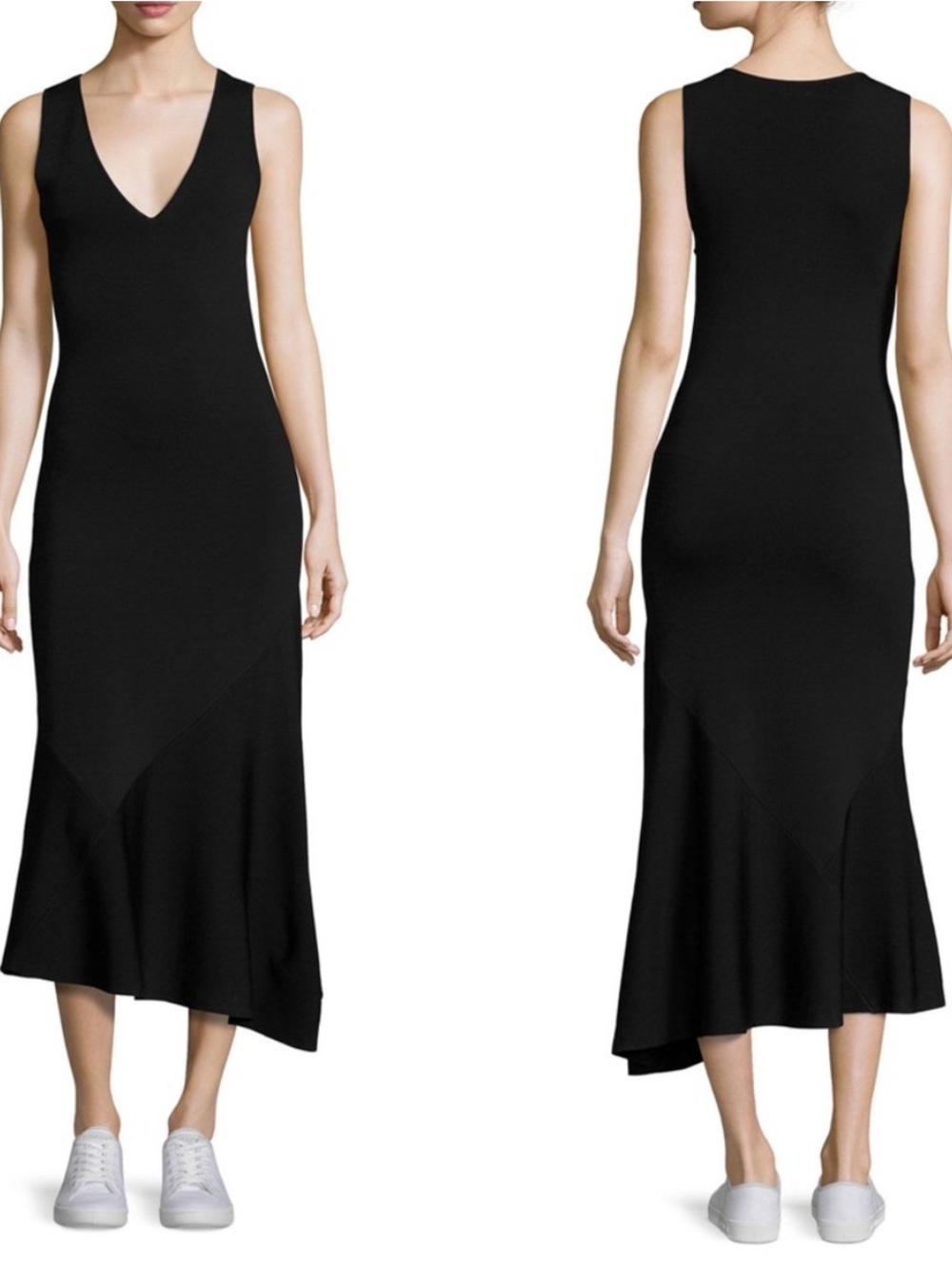 NWT Theory Gardella Midi Dress - Picture 2 of 8